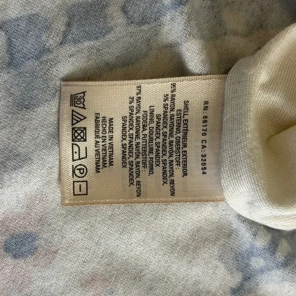 Maeve Skirt Size M Anthropologie Boho Paisley Print High Low Hem Knit Stretchy - Picture 7 of 9